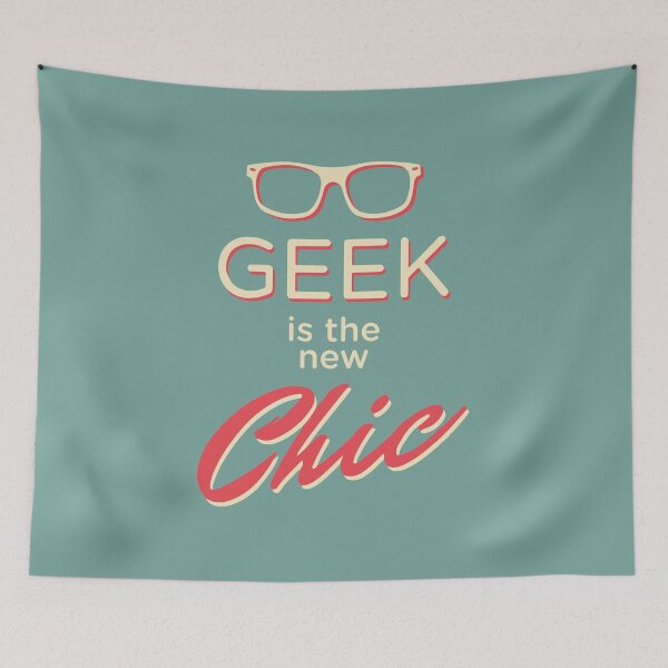 Item preview, Geek is the new Chic designed and sold by Retro-Freak.