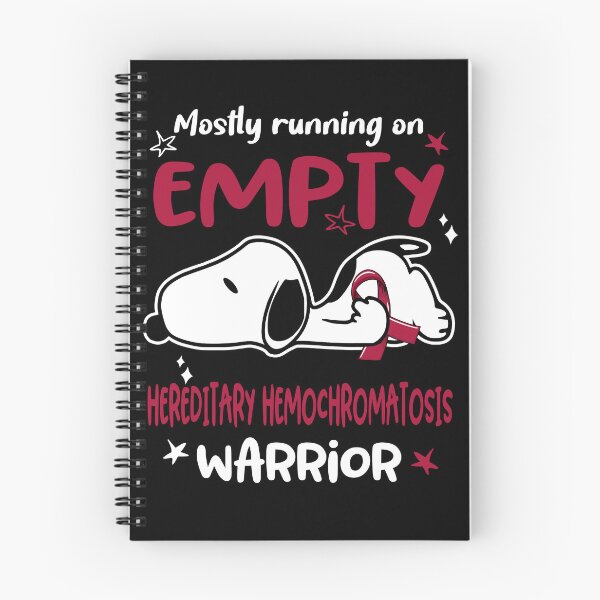 Item preview, Mostly Running on Empty Hereditary Hemochromatosis Warrior designed and sold by Wlsnpeggy.