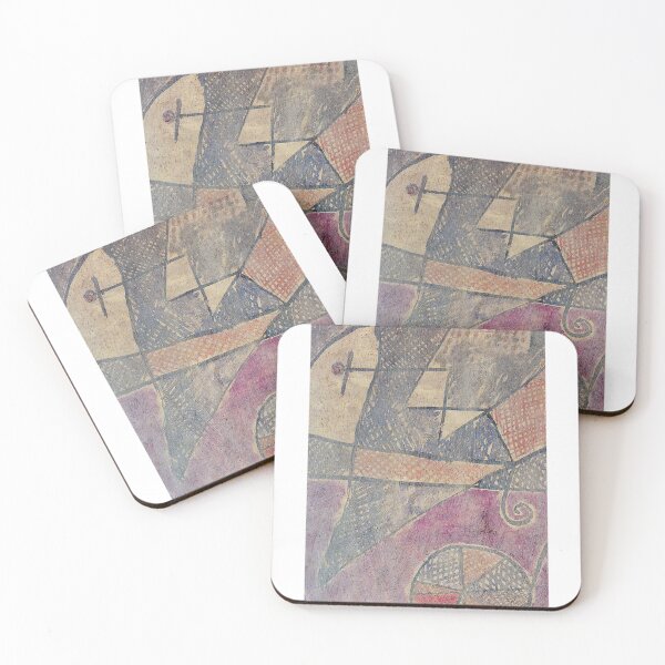 Item preview, Stricken City  Gouache Abstract "painting · modern · abstract art " Paul Klee designed and sold by TeeARTHY.