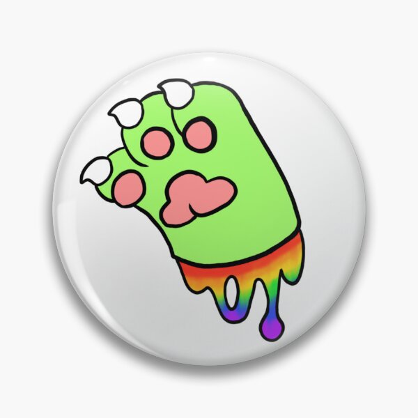 Item preview, Green Paw With Rainbow Goo designed and sold by DolmanceWorks.