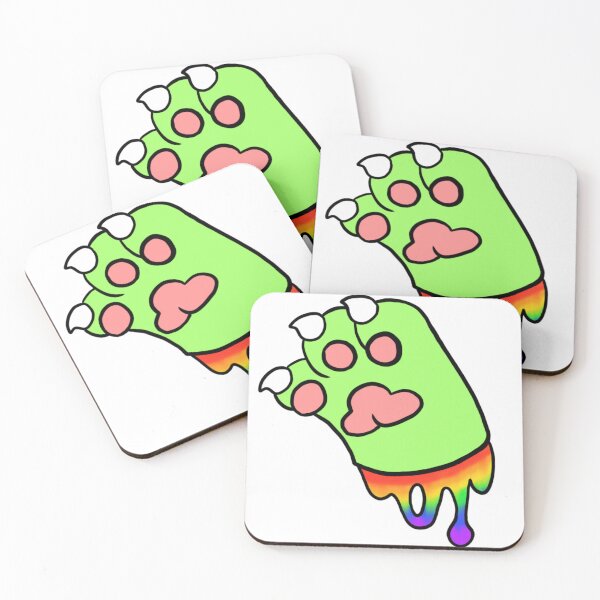 Item preview, Green Paw With Rainbow Goo designed and sold by DolmanceWorks.