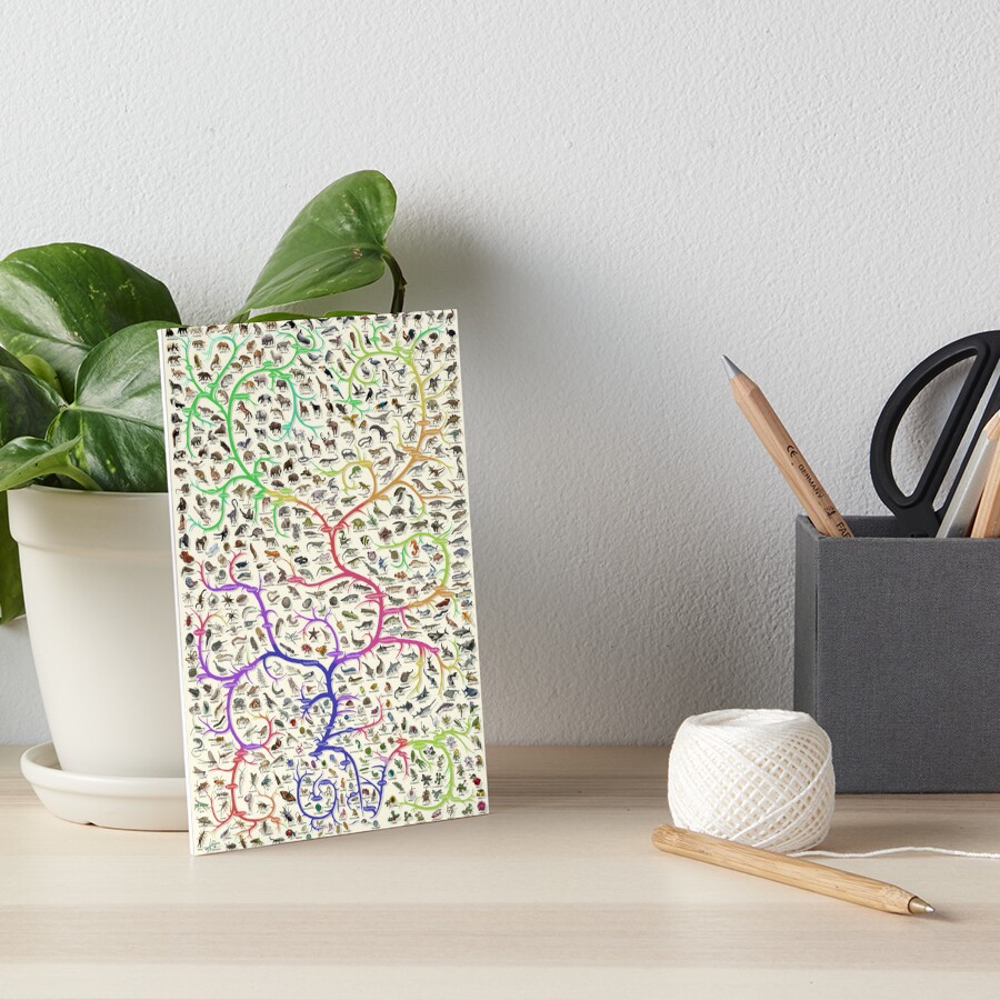 Item preview, Art Board Print designed and sold by EvolutionPoster.