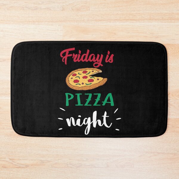 Item preview, Funny Friday Is Pizza Night,Pizzeria Fast Food Lover,Friday Night designed and sold by Atlas Bog.