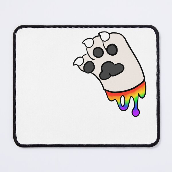 Item preview, White Paw With Rainbow Goo designed and sold by DolmanceWorks.