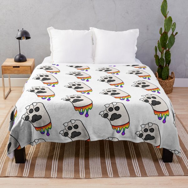 Item preview, White Paw With Rainbow Goo designed and sold by DolmanceWorks.