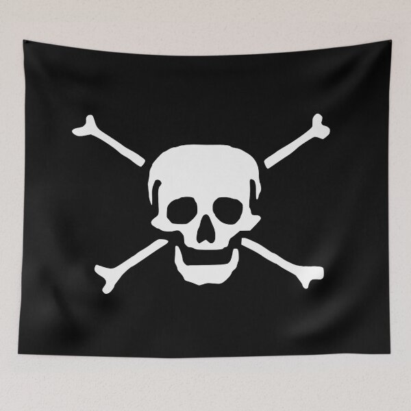 Item preview, Pirate Flag of John Taylor designed and sold by LifeSpice.