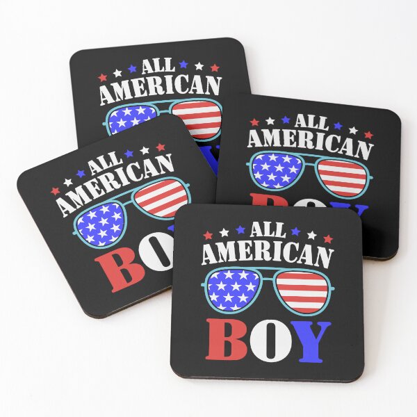 Item preview, All American Boy, Fourth of July, July 4th Design designed and sold by HermoTees.