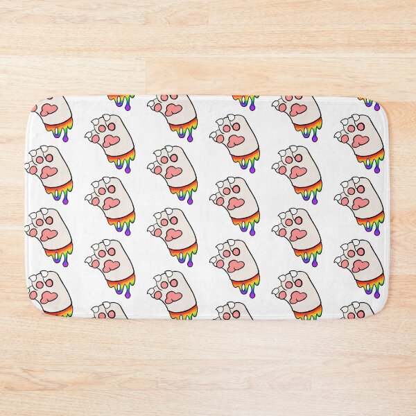 Item preview, White Paw With Rainbow Goo designed and sold by DolmanceWorks.
