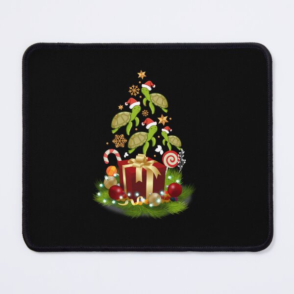 Item preview, SANTA TURTLE CHRISTMAS TREE FUNNY XMAS DECOR GIFT FOR TURTLE designed and sold by sobriowslen.