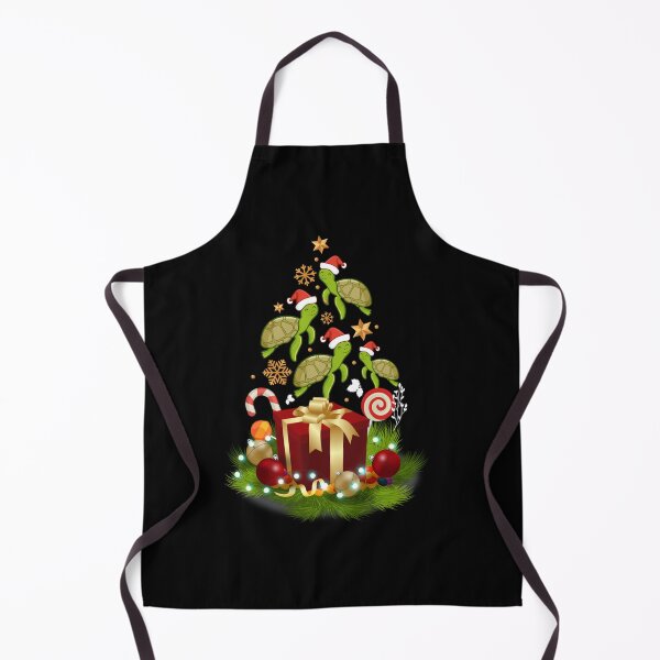 Item preview, SANTA TURTLE CHRISTMAS TREE FUNNY XMAS DECOR GIFT FOR TURTLE designed and sold by sobriowslen.