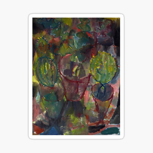 Kunstdruck Kakteen Paul Klee main image 1