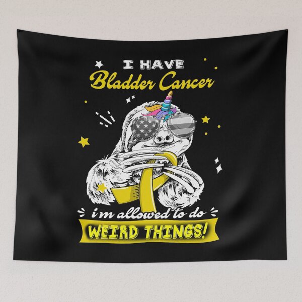 Item preview, Funny Sloth I Have Bladder Cancer I'm Allowed To Do Weird Things designed and sold by Kohend.