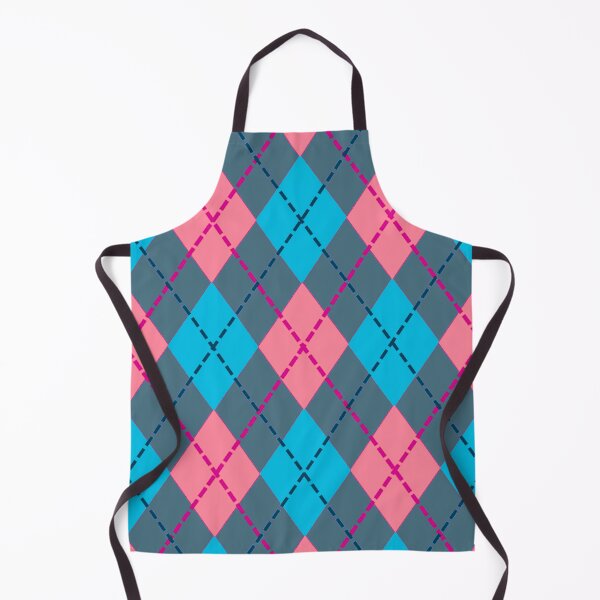 Item preview, Argyle Pattern - Light Blue, Teal and Pink designed and sold by TotallyRetroArt.