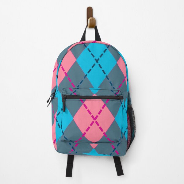 Item preview, Argyle Pattern - Light Blue, Teal and Pink designed and sold by TotallyRetroArt.