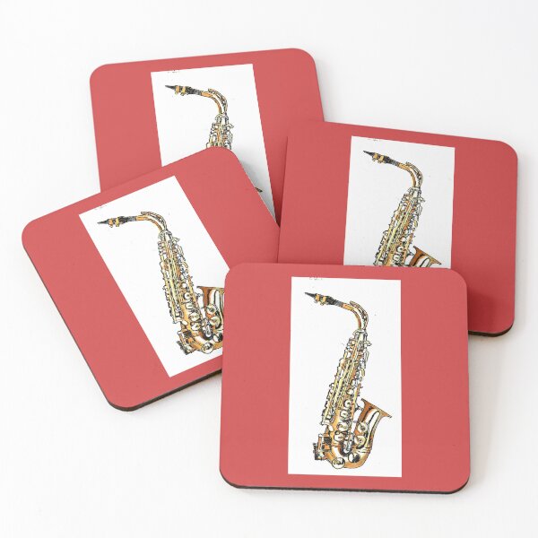 Item preview, Saxophone - Watercolor And Black Ink designed and sold by DonSylvester.