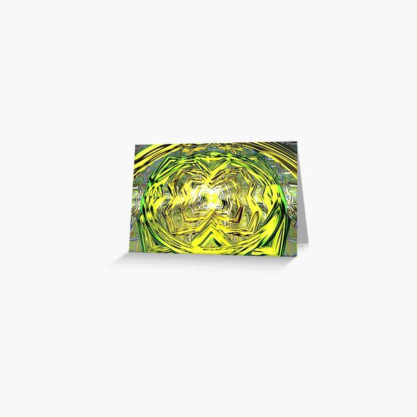 Mandalogrid Greeting Card
