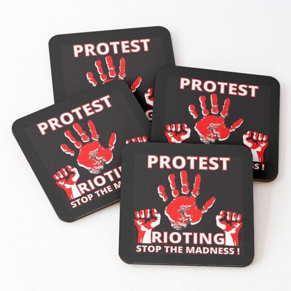 Item preview, Protest Rioting Stop The Madness! designed and sold by theflandonian.