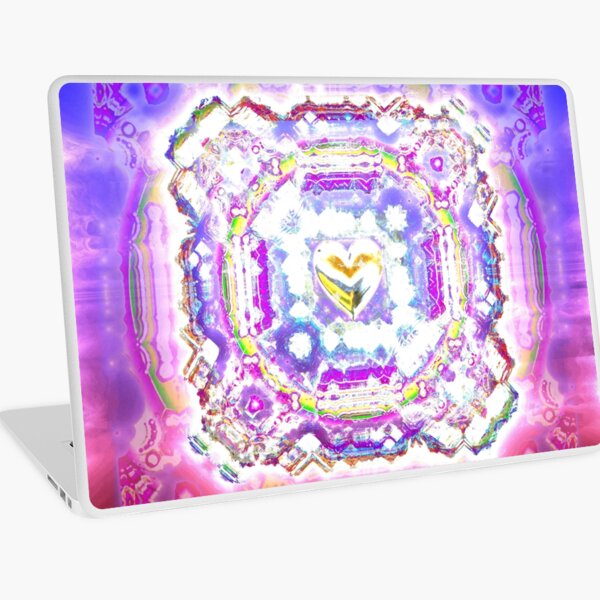 Amazing Heart Flake Laptop Skin