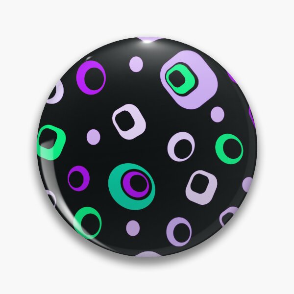 Item preview, Retro Inspired Circles and Rounded Squares designed and sold by TotallyRetroArt.