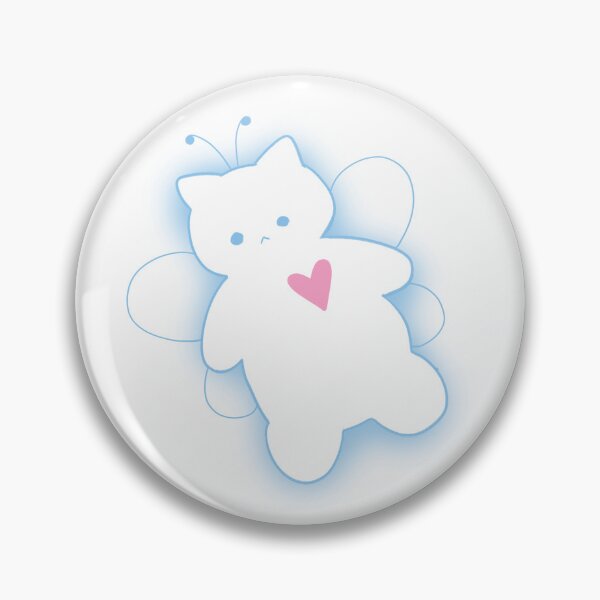 Item preview, Y2K Fairy Kitten (blue) designed and sold by gross-girl99.