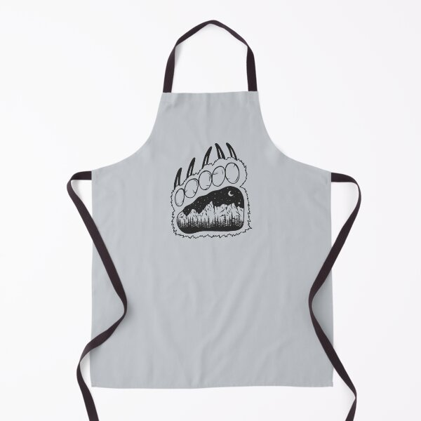 Item preview, Northern Bear Paw (Grey) designed and sold by Sarah Lumley.
