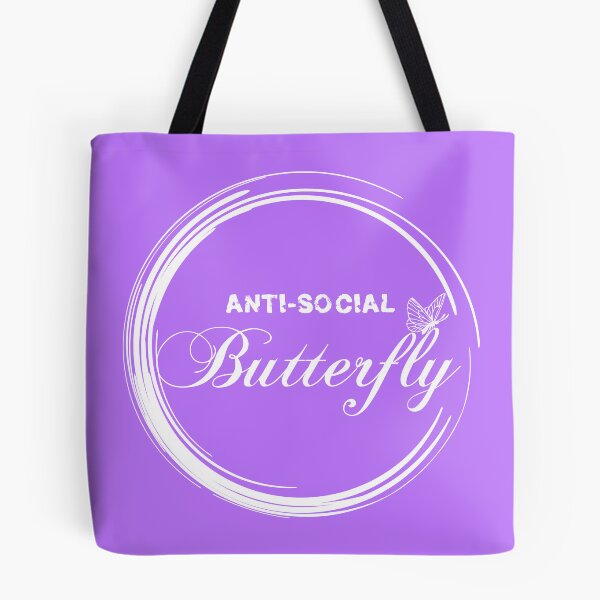 Item preview, Anti-Social Butterfly designed and sold by CrowHarbor.