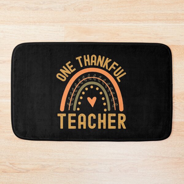 Item preview, Thanksgiving Teacher - One Thankful Teacher - Thanksgiving Professor, School Thanksgiving Party, Autumn Teacher, Fall Teacher designed and sold by jadedscientist.