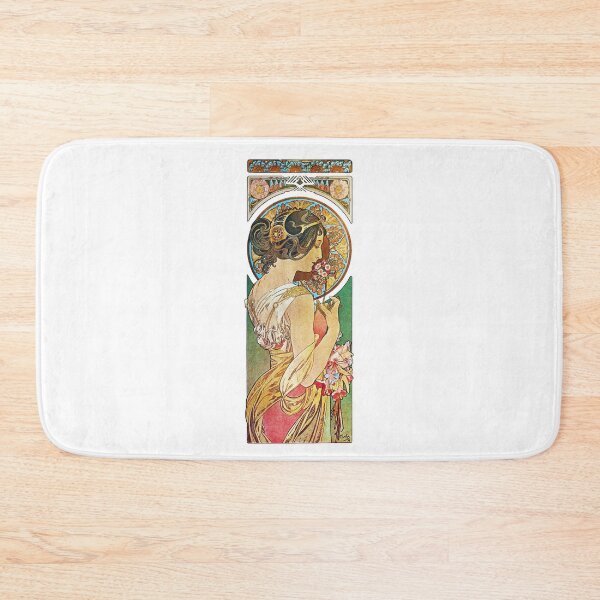Item preview, La Primevere Mucha Vintage Lithograph - Primrose 1899 Reproduction  designed and sold by molamode.