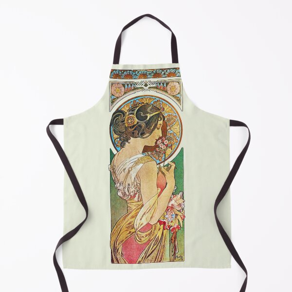 Item preview, La Primevere Mucha Vintage Lithograph - Primrose 1899 Reproduction  designed and sold by molamode.