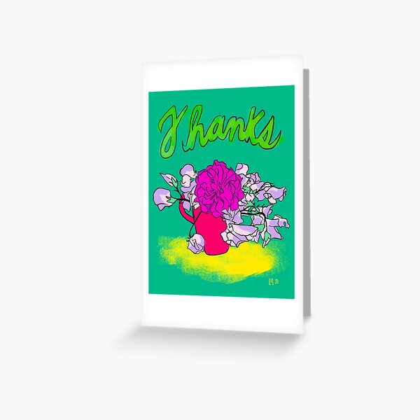 Thanks Greeting Card