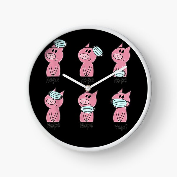 Item preview, Pig Wearing A Face Mask Nope Nope Yep T-Shirt designed and sold by BehringerIvo.