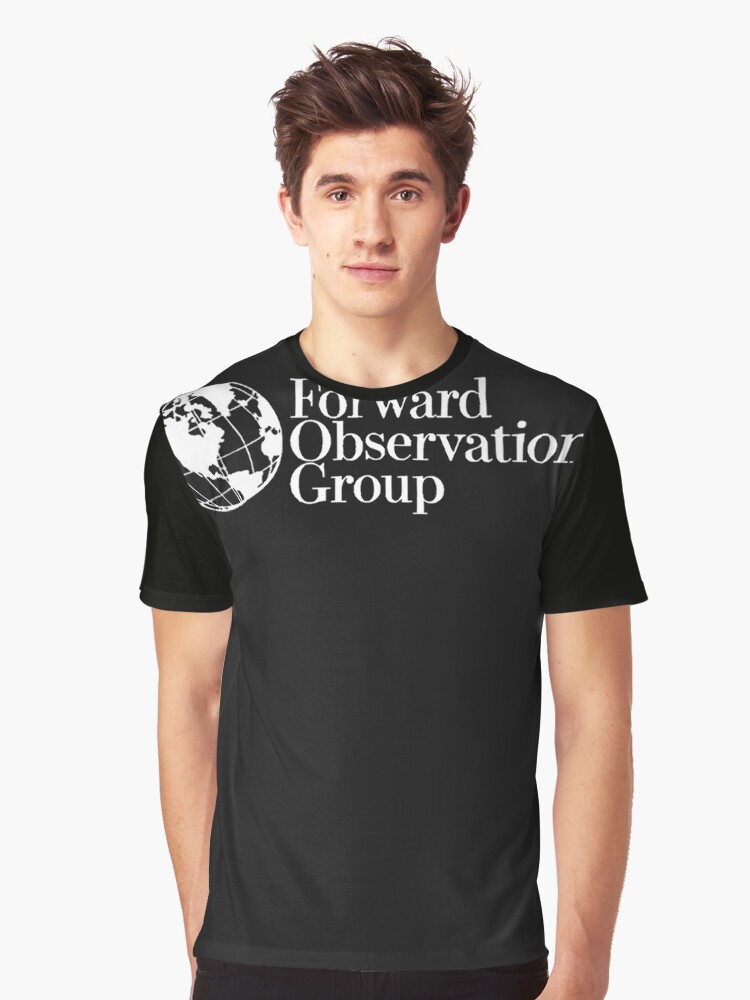Imagen 1 de 5, Camiseta gráfica con la obra Observaciones avanzadas grupo crye niebla visión nocturna, diseñada y vendida por ArshadRaza1.