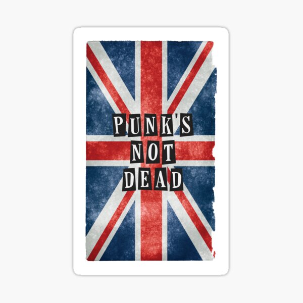 Punks not Dead God Save Punks Grunge Union Jack Leggings