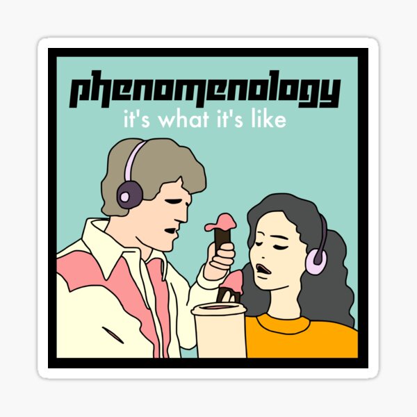 Item preview, Phenomenology: It's What It's Like designed and sold by Pete Mandik.
