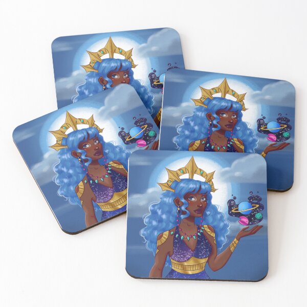 Item preview, Night Goddess Print designed and sold by KatieS216.