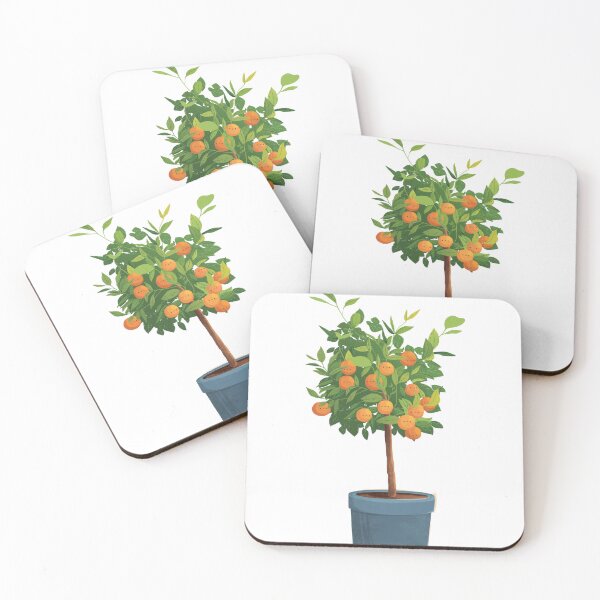 Item preview, orange tree sticker designed and sold by DianaBezukh.