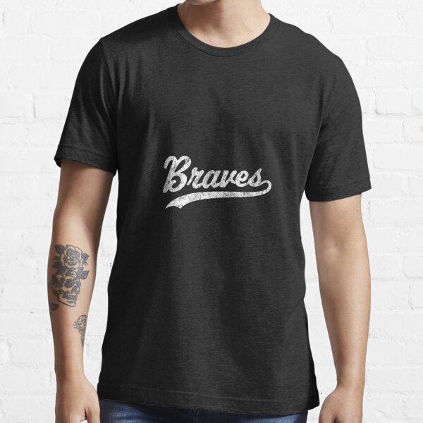 Braves Mascot Vintage Athletic Sports Name Design T-Shirt