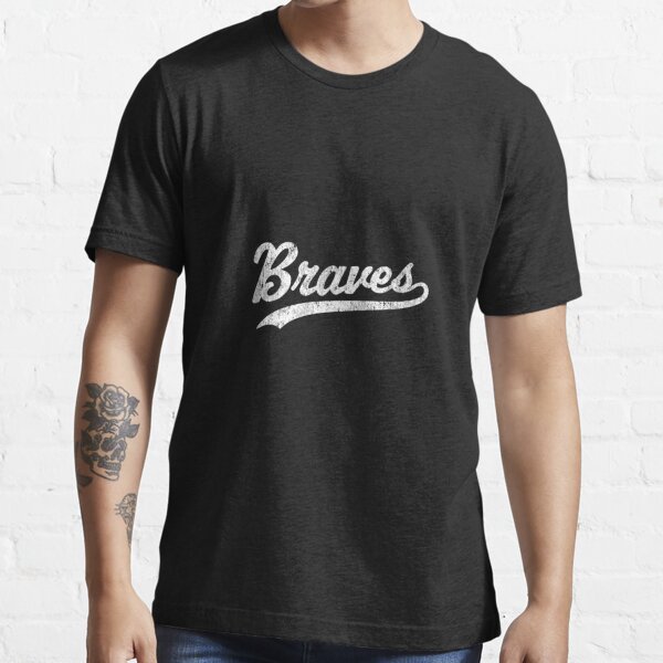 Braves Mascot Vintage Sports Name T-Shirt - TeeHex