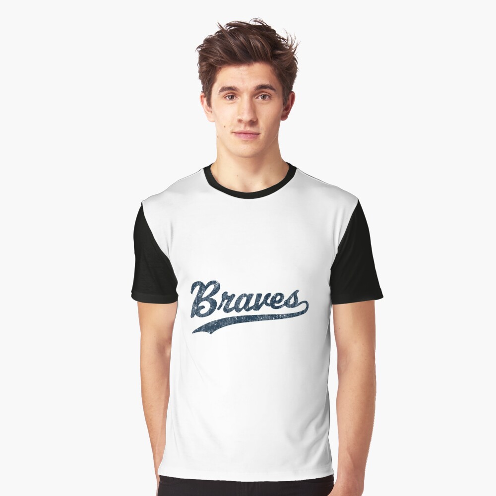 Braves Mascot Vintage Sports Name T-Shirt - TeeHex