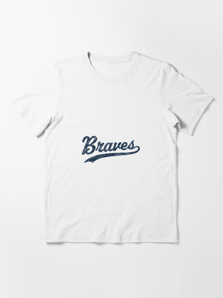 Braves Mascot Vintage Athletic Sports Name Design T-Shirt