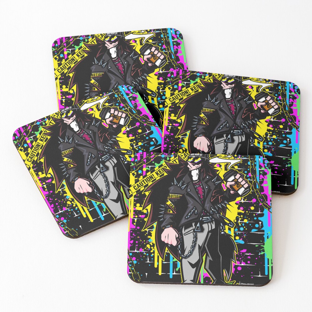 Item preview, Coasters (Set of 4) designed and sold by JavaWolfDesign.