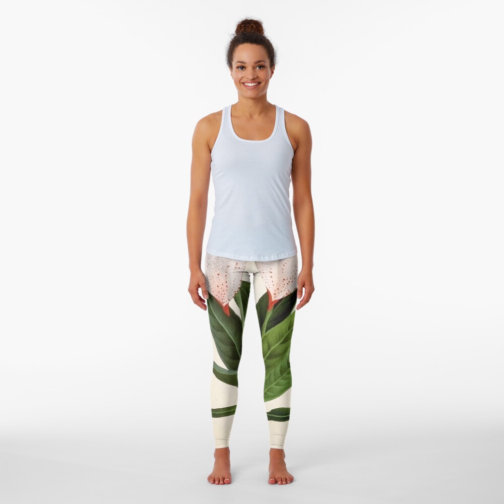 Vista previa del artículo con la obra «Leggings», diseñado y vendido por bibliotee.