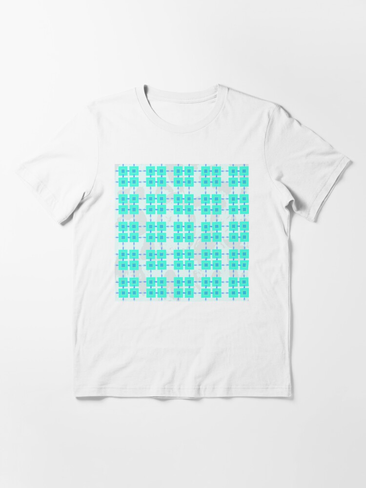  Who Men's Four Squares T-Shirt Ivory : Clothing, Shoes & Jewelry