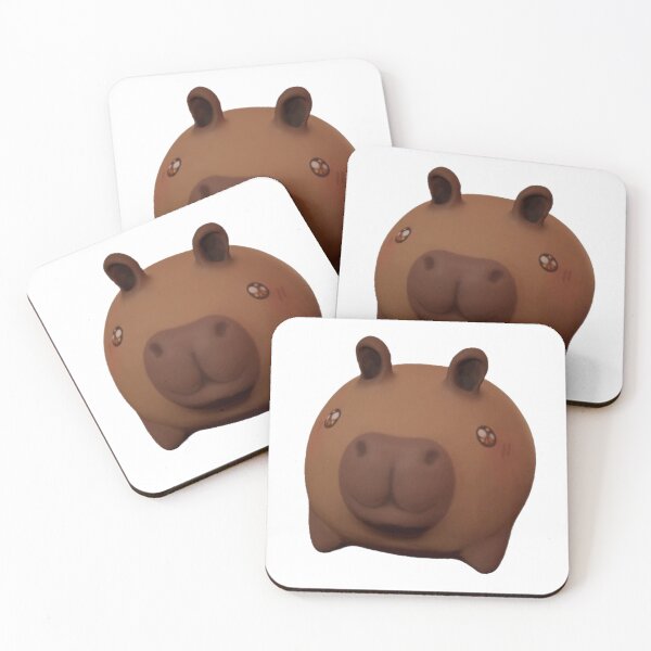 Item preview, Capybara Chibi Cute designed and sold by Mino Shop.