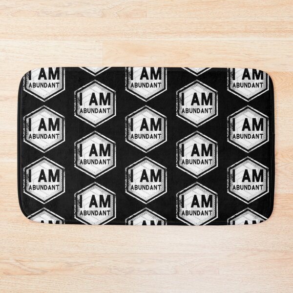 Item preview, I AM - Abundant - Affirmation - White designed and sold by hector2ortega.