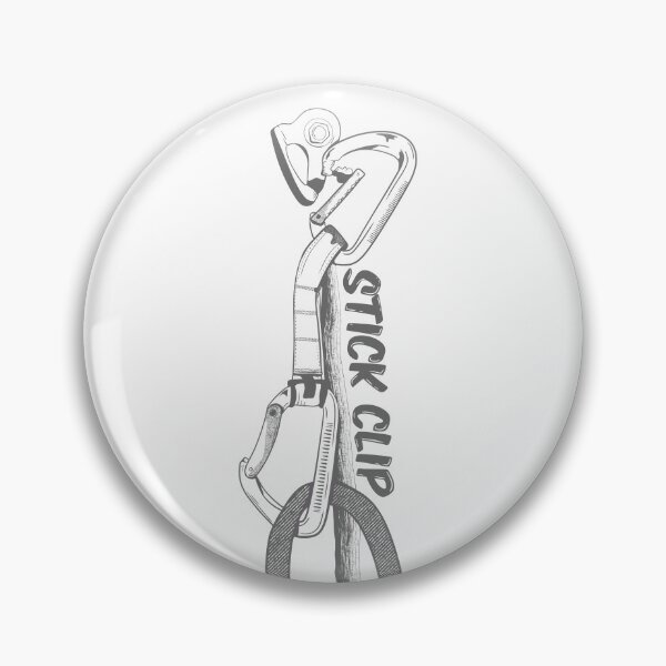 Item preview, Rock climbing stick clip designed and sold by piedaydesigns.