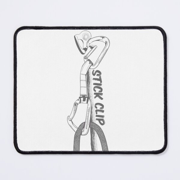 Item preview, Rock climbing stick clip designed and sold by piedaydesigns.