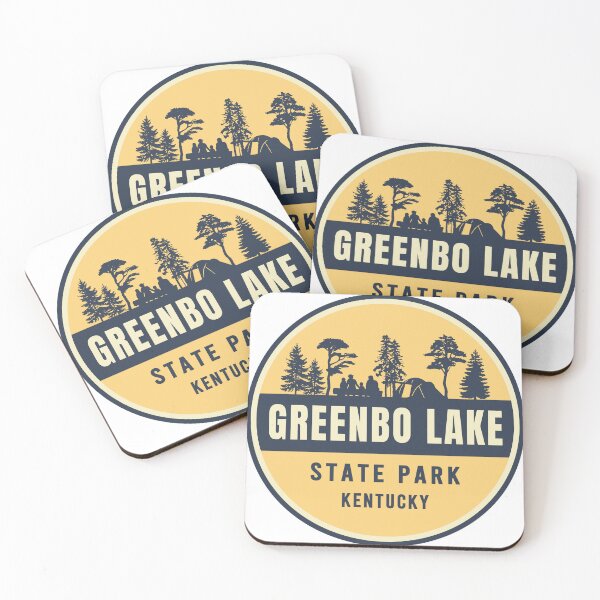 Item preview, Greenbo Lake State Park Forest Logo designed and sold by VanyaKar.