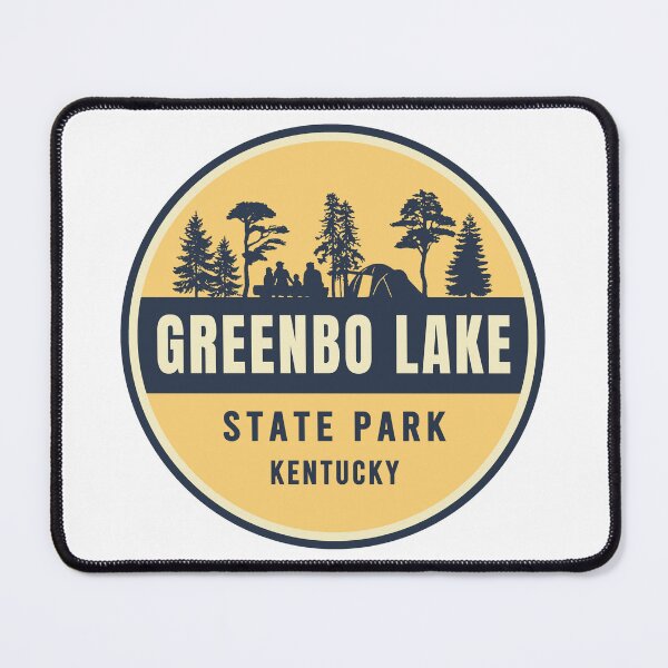 Item preview, Greenbo Lake State Park Forest Logo designed and sold by VanyaKar.