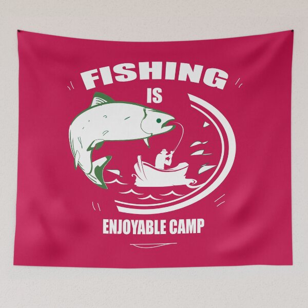 Item preview, Fishing is a more enjoyable camp designed and sold by poragbd.